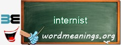 WordMeaning blackboard for internist